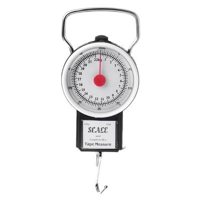 Balance With Measuring Tape Fishing Scales Digital Dial Luggage Scale Electronic LCD Scale 22kg