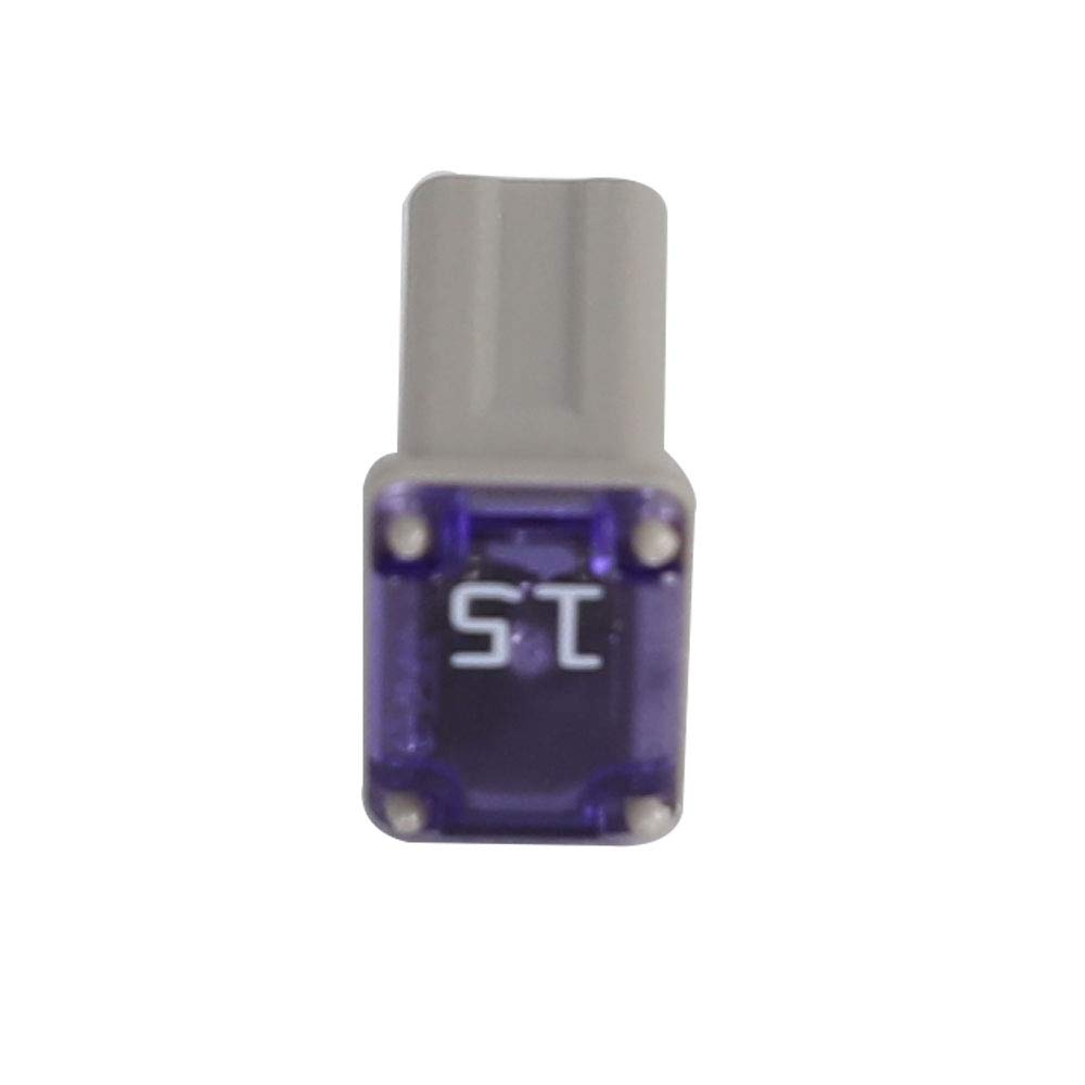 Mcase FMM Fuses Assortment 15 20 25 30 40 Amp Micro Cartridge Fuse 30 Flosser Micro FMM Square Fuse