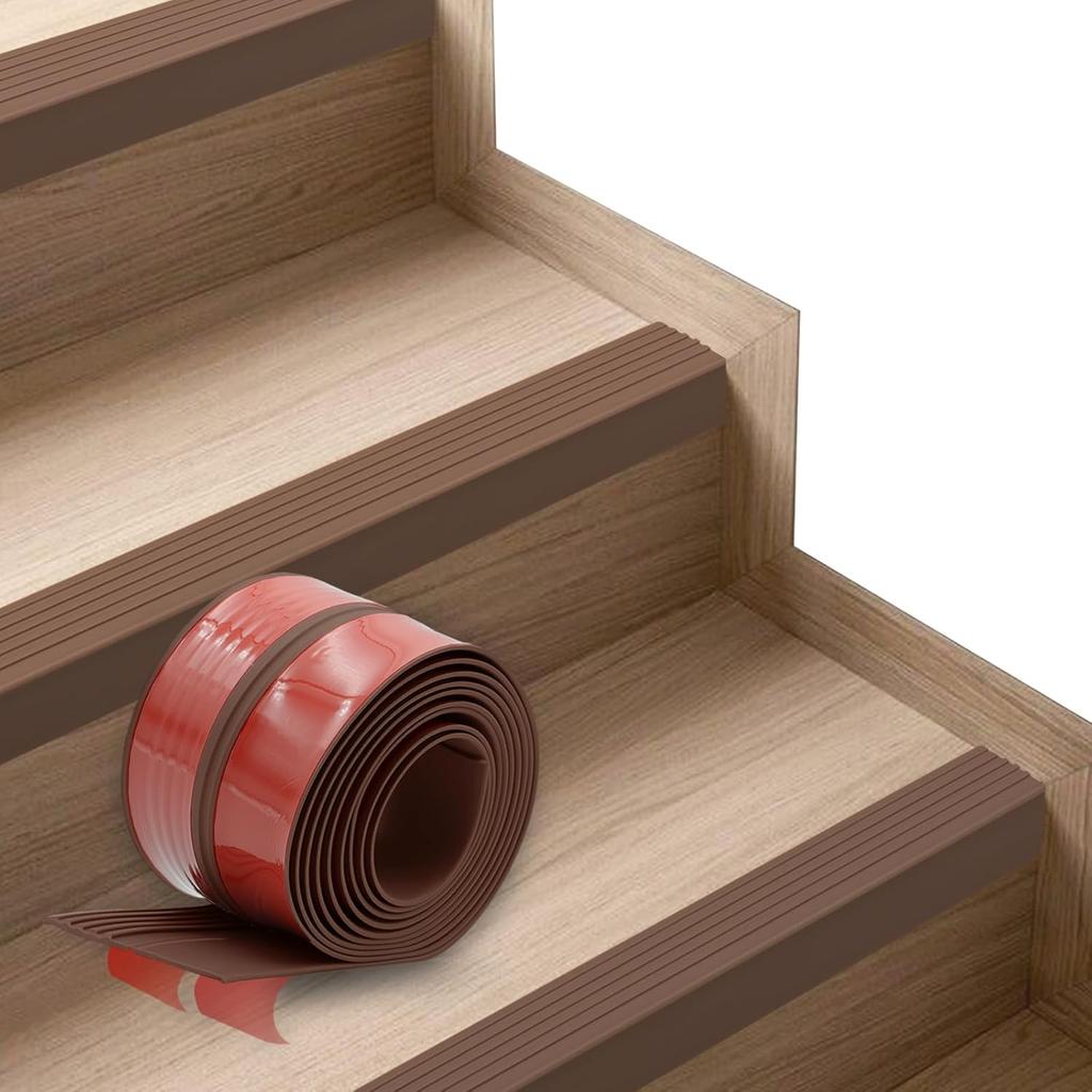 1pc 1m/39.37inch Staircase Edge Protector, Self-adhesive Anti Slip Staircase Step,  Easy To Install for Both Outdoor