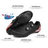 Professioanal Men Road Cycling Sneakers Bike Shoes SPD MTB Sole Flat Racing Speed Trail Mountain Bicycle Footwear Pedal Sports