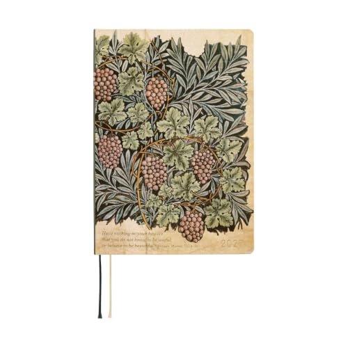 Hobonichi Techo 2027 HON A6 English Edition Hiroko Kubota Until the Moon Is Full Monday Start