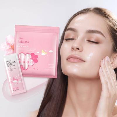 LAIKOU Cherry Blossom, Centurion, Snail Seaweed Collagen Night Facial Mask