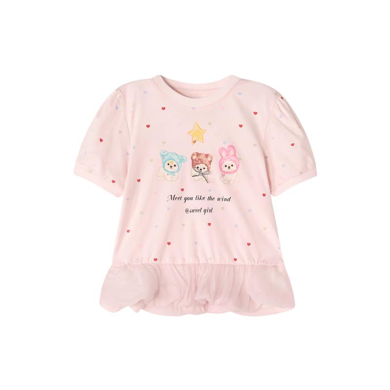 Deesha Girls Summer Fun Print T-Shirt 120