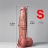 12.59-Inch Large Thick Dildo, Double-Layer Liquid Silicone Realistic Penis, Huge Soft Flesh Adult Masturbation Device, Intimate Toy for Men and Women