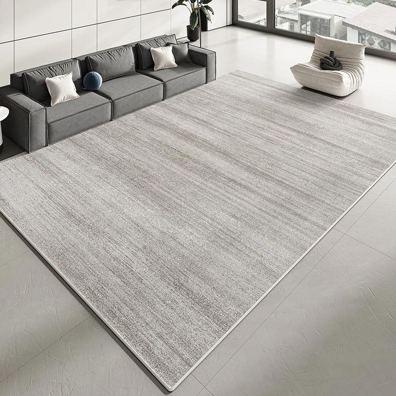 VIKAMA Modern Minimalist Living Room Carpet, Sofa Coffee Table Easy-to-Care Floor Mat, Bedroom Cloakroom Carpet, Home Decoration