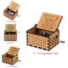Vintage Holz Spieluhr Geschenk für Kinder Charmant You Are My Sunshine Graviertes Spielzeug
