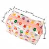 PU Waterproof Cosmetic Bag Large Capacity, Frosted Transparent Travel Organizer for Swimming Wash Bag