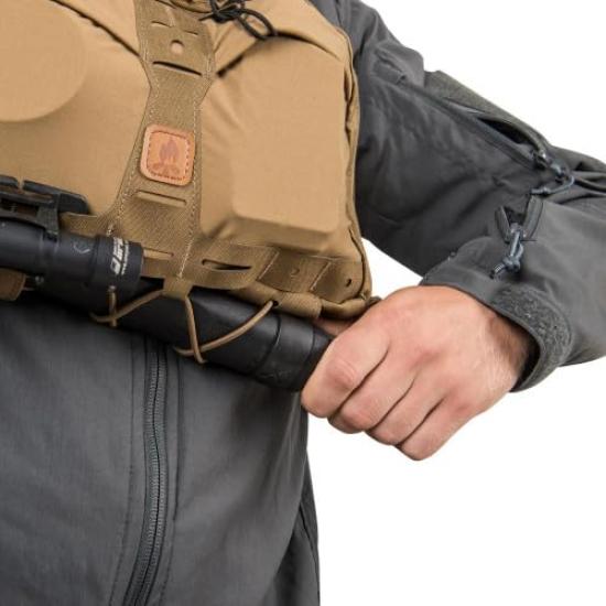 Chest Military Tactical Body Outdoor Fishing Chest CHEST PACK SHADOW GREY Helicon-Tex Bag, Bag, Airsoft, Camping, Mountaineering, Hiking, Bag, Rig,