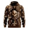 New Skull Graphics Hoodies For Man 3D Print Fashion Unisex Sweatshirt Winter And Autumn Hip Hop Oversized Casual Clothing Hoody