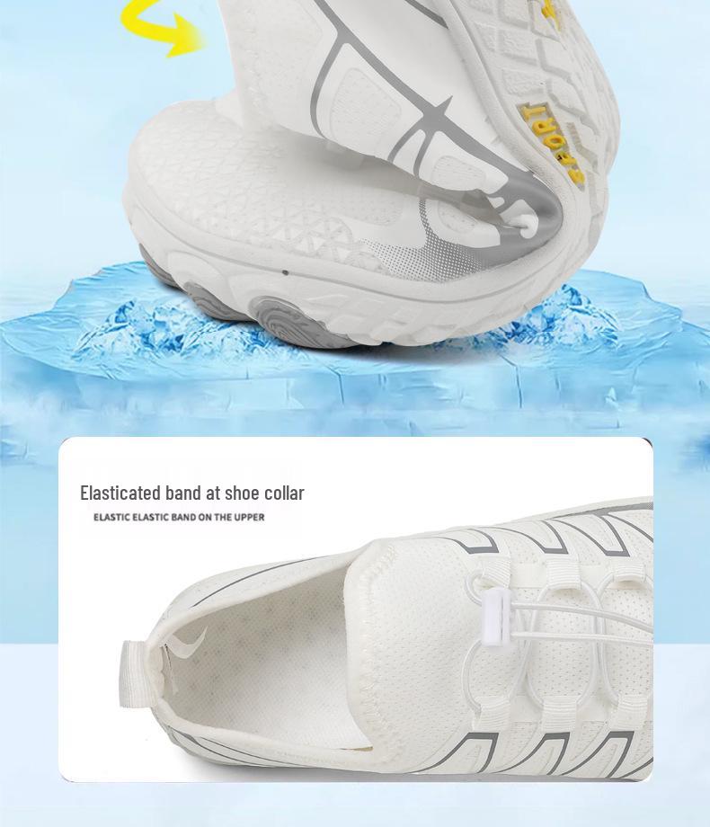 Unisex Quick-Dry Barefoot Swim & Snorkel Shoes - Beach, Diving, Trekking Slip-Ons