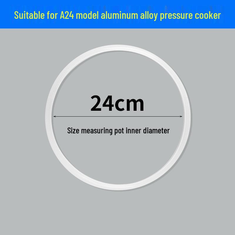 Silicone Sealing Ring for Aluminum Alloy Pressure Cooker - Compatible with Hongshuangxi Aiqi, Wanbao, Samsung Models