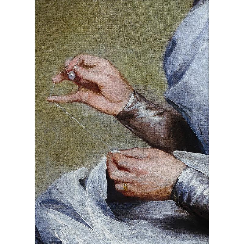 Portrait of Women In The Middle Ages Posters and Prints Artistic Art Canvas Painting Wall Art Pictures Home Bar Room Decoration