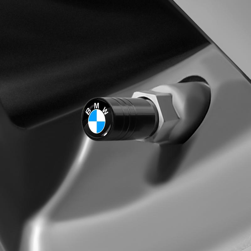 4PCS Metal Car Wheel Tire Valve Caps Stem Cover Car Accessories For BMW E46 E39 E90 E60 E36 F30 F10 E34 X5 E53 E30 M4 M5 X5 X6
