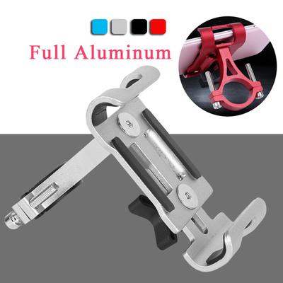 Universal Aluminum Non-skid Motorcycle Bicycle Bike Handlebar Mount Phone Holder