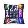 Pillow Cover Katseye Music Band Novelty Pillow Case For Sofa Bedroom Home Decor Pillowcases