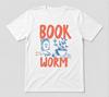 Bookworm Sweat Book Lover Reading A Book Gift White T-shirt
