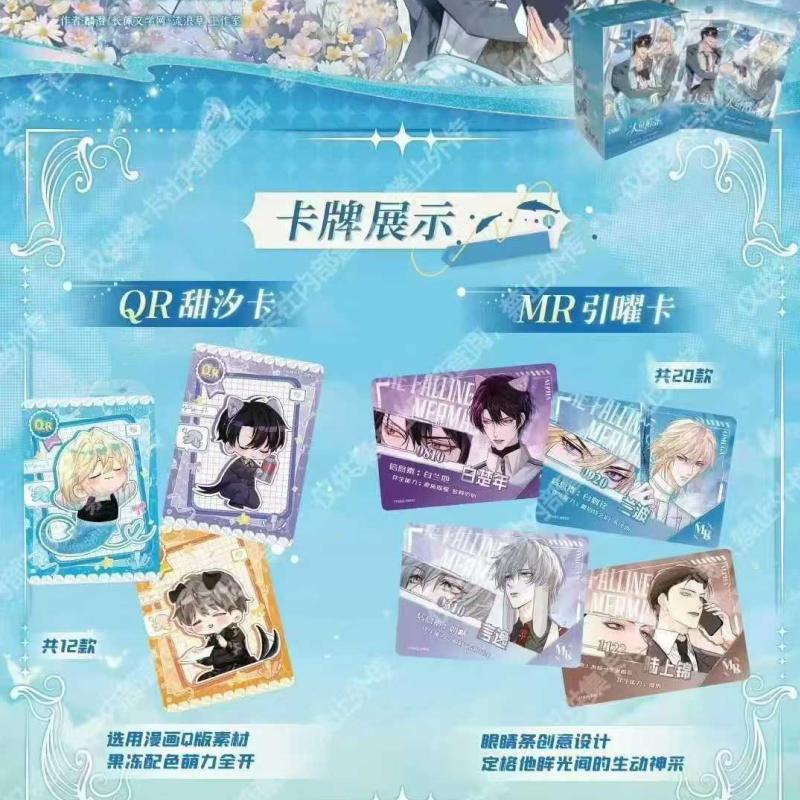 Card.Fun's Neue Der Fallende Meerjungmann Schwebendes Licht Sammelkarte, Authentisches Anime-Merchandise Signierte Karte Weihnachtsgeschenk