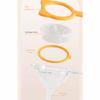 2 in 1 Kitchen Oil Funnel with Filter 120 Mesh Fine Mesh Colander Mesh Flour Sieve  Coffee