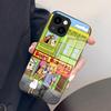B-Bobs B-Burgers Cartoon Phone Case For IPhone 17 Pro Max 15 Pro 16 14 Plus 12 13 Mini 11 Pro Shockproof Glass Cover