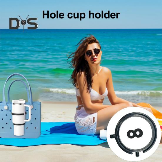 Cup Holder 30/40oz Universal Cup Holder for Bogg Bag Single Nut Design Multi-functional Cup Holder for Travel And Outdoor Activities
