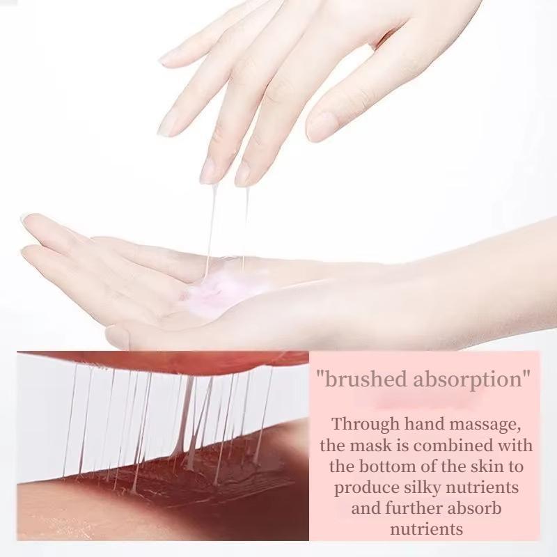 30 st/parti Återfuktande Mascarilla Facial Mask Krymp Porer Persika Niacinamid Sovmask Engångsansiktsmask Hudvård Förbättra Grovhet