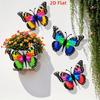 4pcs Metal Butterfly Wall Art Decor