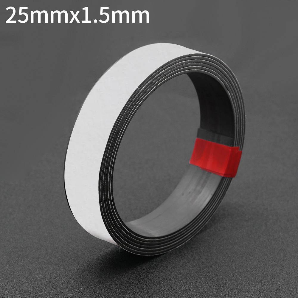 Self Adhesive Magnet Strip Rubber Magnet Tape Strong Flexible Magnet Stripe for Refrigerator Photo Posters Free Cutting DIY
