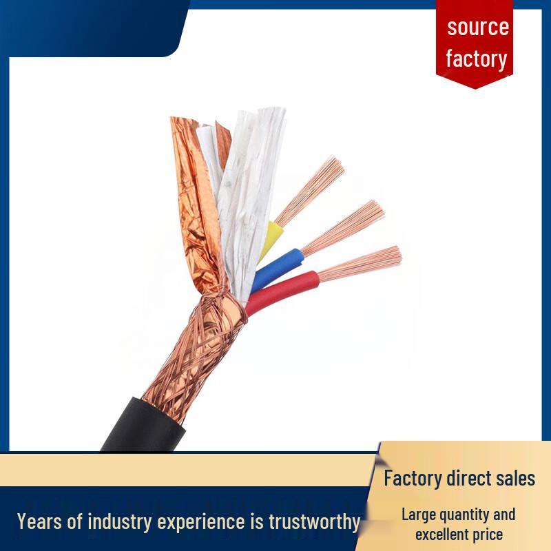 Zhengyuan Copper RVVP Shielded Signal Control Cable