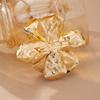 1 Stück Damen Großes Statement Elegantes Kragenzubehör Luxuriös Retro 3D Geschichtete Goldene Blume Brosche Für Party Hochzeit Täglich