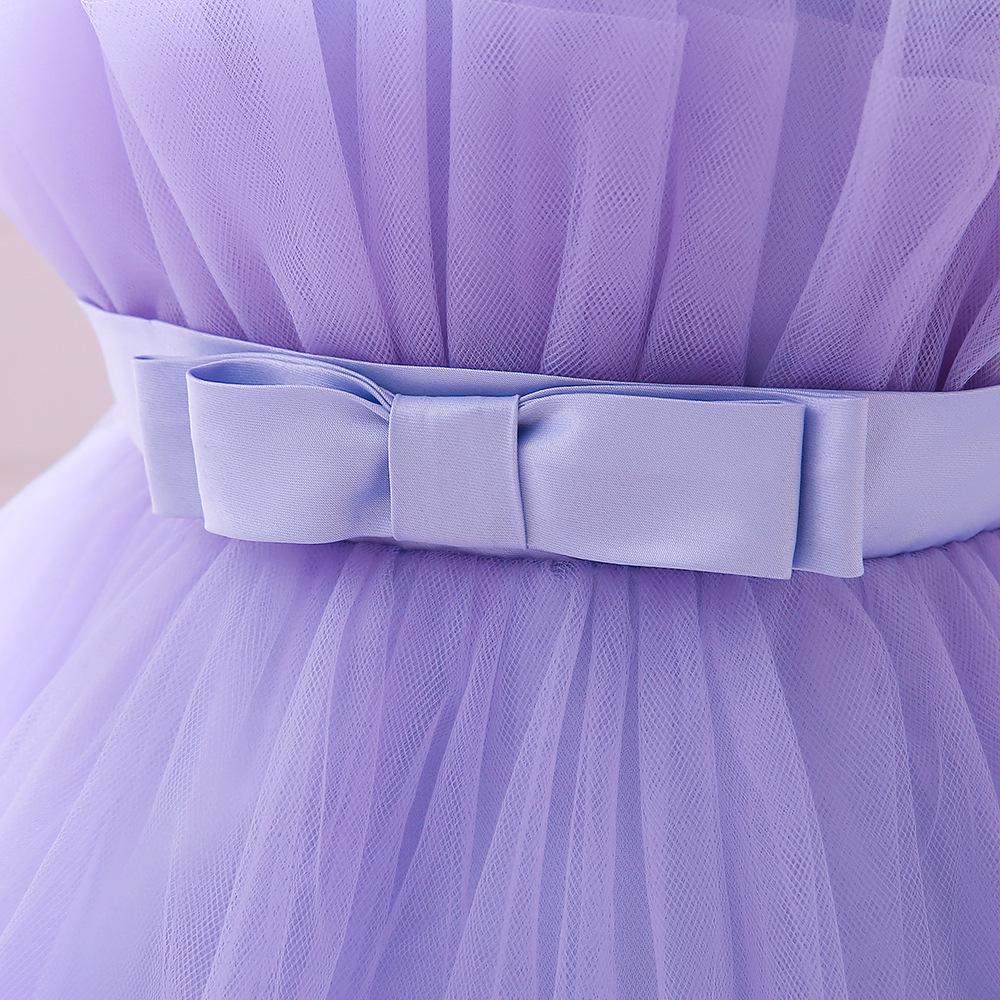 2024 Girls' European & American Puffy Tulle Birthday Princess Dress