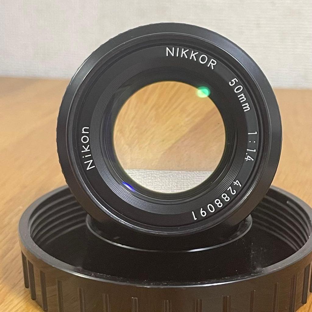 Used Nikon NIKKOR 50mm f/1.4 prime lens
