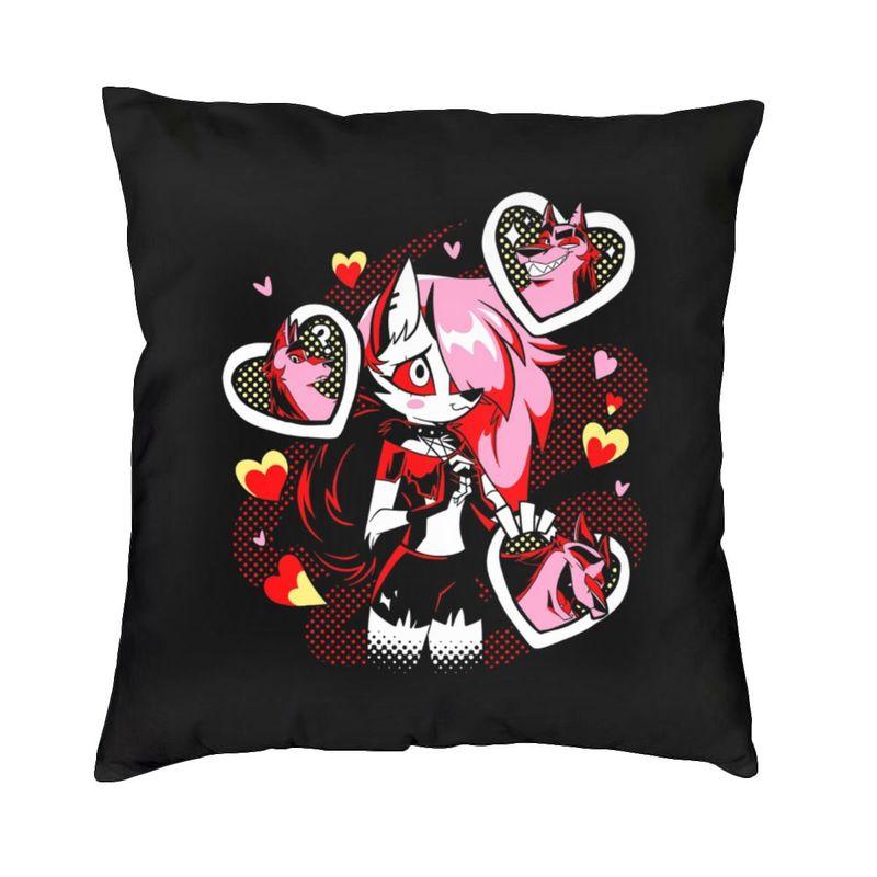 Vibrant Fizzaroli Helluva Boss Animated Horror Musical Throw Pillow Case Home Decor 3D Double Side Print Cushion Cover For Sofa
