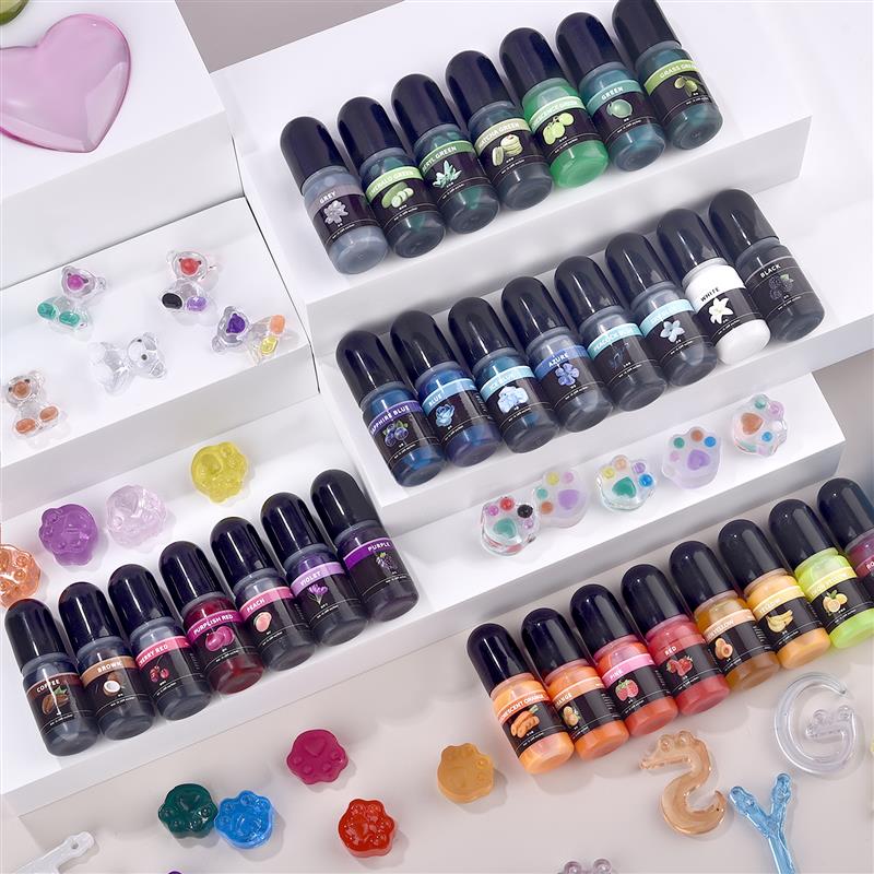 5ml Epoxy Resin Pigment Liquid Colorant Dye DIY UV Epoxy Resin Mold Jewelry Making Accessories Dye Pigment
