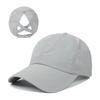 New Style Women's Baseball Cap with Ponytail, Versatile Breathable Quick-drying Baseball Cap, Outdoor Sun Protection Hat