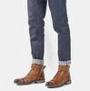 Plus Size Men's High-Top Leather Workwear Ankle Boots - US Size Fashion Martin Boots