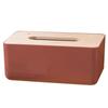 Wooden Tissue Holder Household Tissue Storage Box Detachable Tissue Box Elegant and Simple