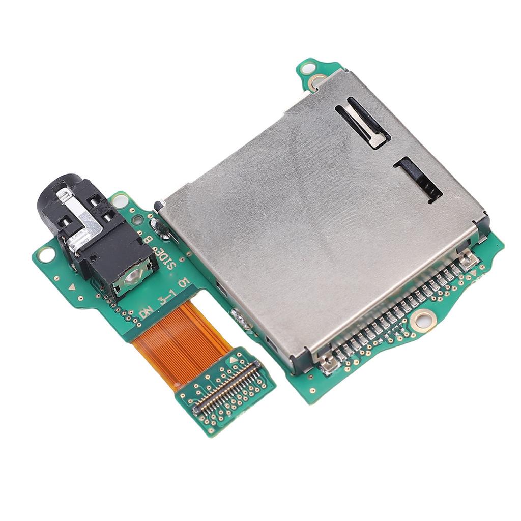 Remplacement de l'emplacement pour carte de jeu hôte pour la console Switch, module d'emplacement de lecteur de carte de jeu avec port pour écouteurs