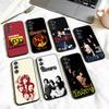 Psychedelic Rock The Doors Phone Case For Samsung Galaxy A73,A72,A71,A70,A53,A52,A51,Others Soft Black Shell
