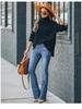 Women's Stretch Slim Fit Flare Jeans