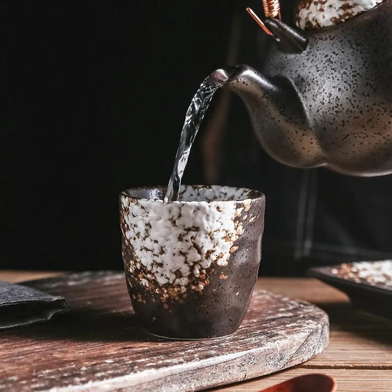 Japanese Retro Ceramic Tea Cup Homestay Specialty Coffee Matcha Casual Cup