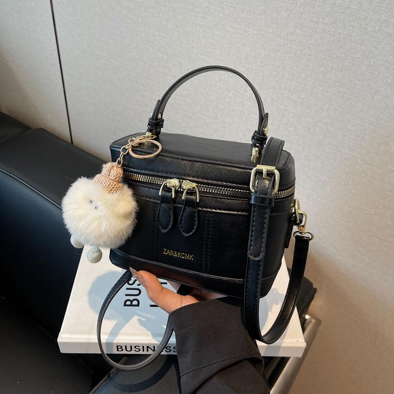 Popular small bag women's summer new versatile messenger bag box bucket bag