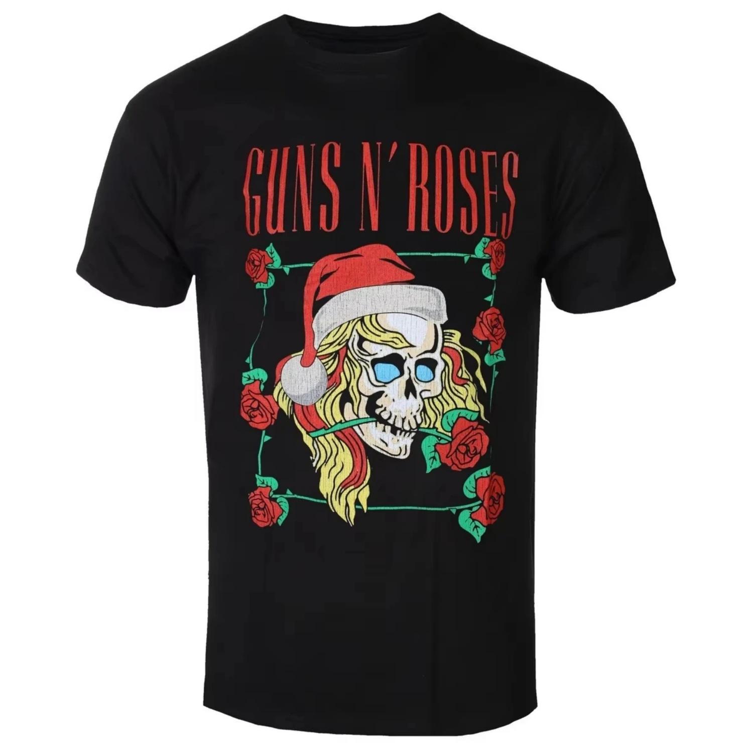 Guns N Roses Classic Bullet Mono Clothing Pattern Printing Summer Luxury Brand Cotton Men s and Women s T-Shirts Short Sleeves S