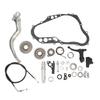 Complete Kick Lever Starter Kit 26300‑29815 Replacement for Suzuki DR‑Z400E 2000 To 2007