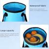 Portable Camping Water Bucket Foldable Collapsible Washing Outdoor Storage for Car Wash Fishing Hiking Picnic Activities