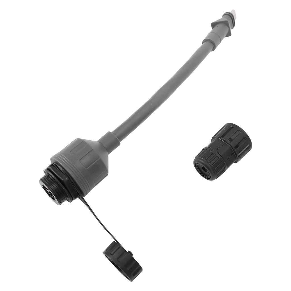Satellite Cable Extension Adapter 22AWG Single Core IP68 Rain Proof SPX Male Plug To RJ45 Coupler
