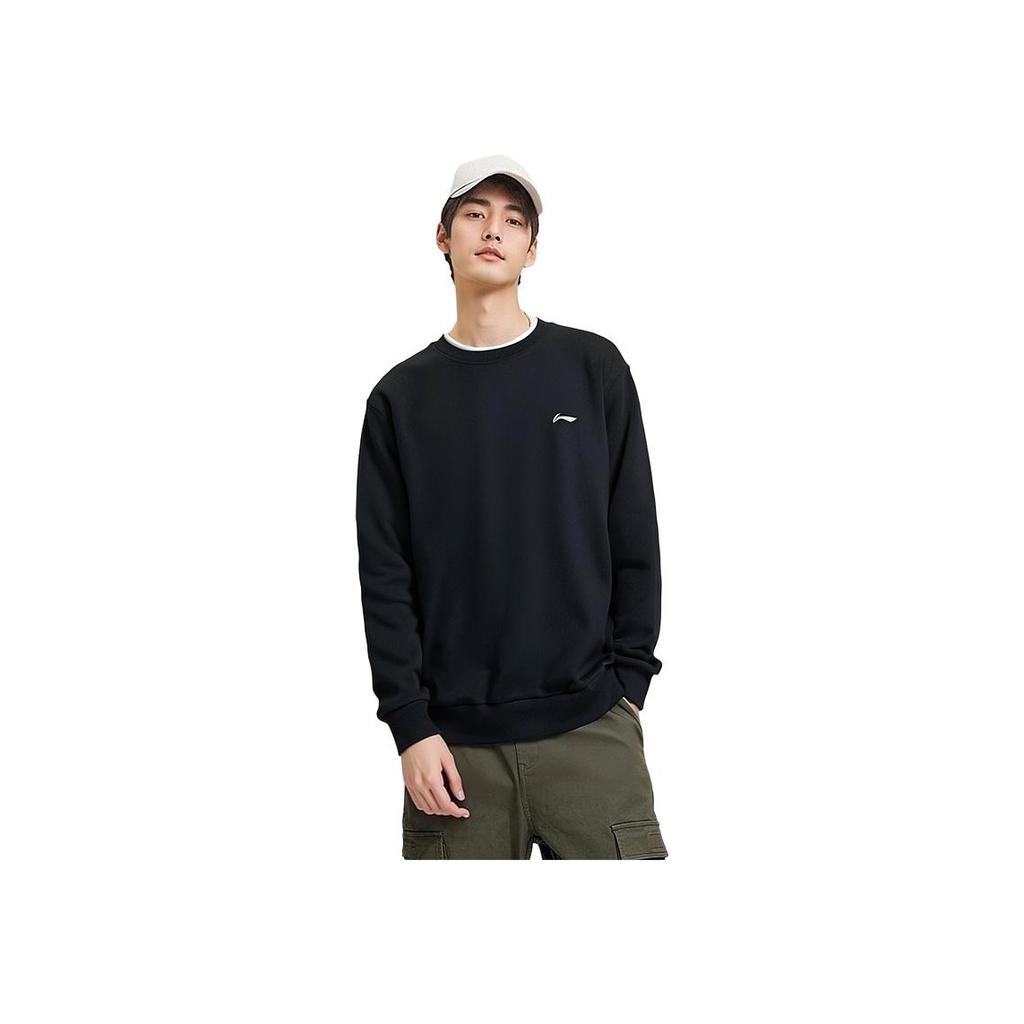 Li-Ning Minimalist Versatile Hoodie And Cuffed Sweatpants Casual Sports Set Men Sets AWDVE41-1+AKLVB13-1