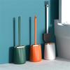 Household Silicone Toilet Brush Set Ultra Clean Toilet Brushes WC Multi-functional No Dead Corner Home Use Bathroom Accessories