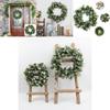 Small Eucalyptus Hanging Wreath Artificial Plant Door Decoration