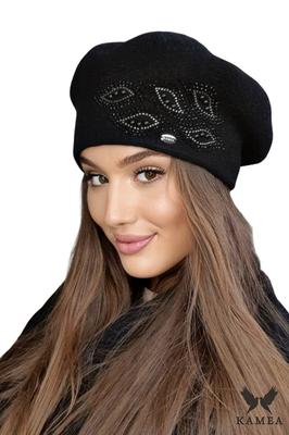 Heidi Women' Winter Beret Black