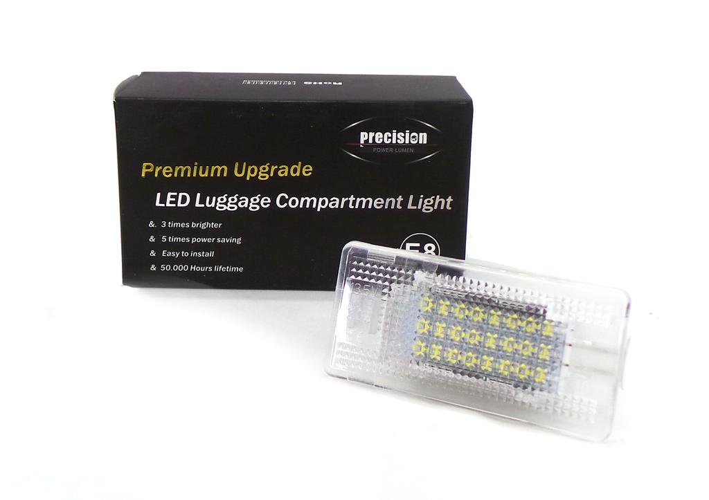 Trunk Lamp, Footwell Lighting, Storage Compartment LED 750lm Compatible with BMW, 12V, Off-Road